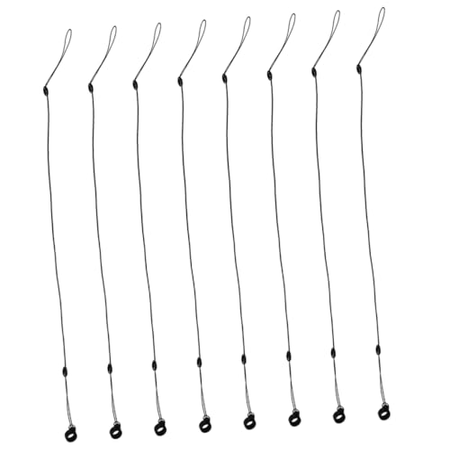 HOODANCOS 8 Stück Anti-verlorenes Stift-lanyard Haltegurt Bungee-lanyard Bleistift-lanyard Stifthalter Lanyard-schlaufe Stiftkette Für Klemmbrett Stretch-lanyard Lanyard-gurt Black Kieselgel HOODANCOS 8 Stück Anti-verlorenes Stift-lanyard Haltegurt Bungee-lanyard Bleistift-lanyard Stifthalter Lanyard-schlaufe Stiftkette Für Klemmbrett Stretch-lanyard Lanyard-gurt Black Kieselgel von HOODANCOS