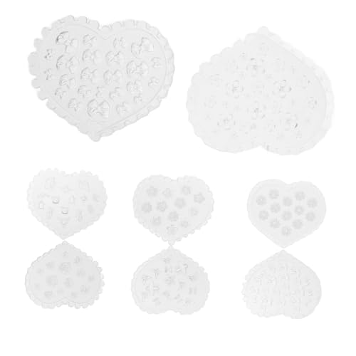 HOODANCOS 8 Stück Bogenblütenform Polymer -Tonformen Silikonschmuckform für Harz Formen für die Schmuckherstellung Silikonformen für Epoxidharz Blumenharzformen Ohrringe Schimmel Transparent HOODANCOS 8 Stück Bogenblütenform Polymer -Tonformen Silikonschmuckform für Harz Formen für die Schmuckherstellung Silikonformen für Epoxidharz Blumenharzformen Ohrringe Schimmel Transparent von HOODANCOS
