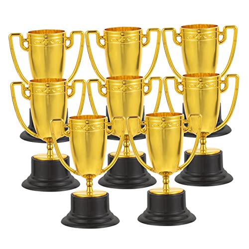 HOODANCOS 8 Stück Mini Trophäen für Teiliges Gold Pokal für Schulwettbewerbe Partys und Auszeichnungen Belohnung für Junge Mädchen Trophäen für Wettbewerbe und Wiederverwendbar HOODANCOS 8 Stück Mini Trophäen für Teiliges Gold Pokal für Schulwettbewerbe Partys und Auszeichnungen Belohnung für Junge Mädchen Trophäen für Wettbewerbe und Wiederverwendbar von HOODANCOS