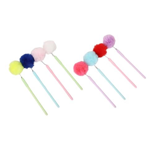 HOODANCOS 8 Stück Plüschkugelschreiber Süßer Stift Schreibwaren Pompons Flauschiger Stift Pompom Kugelschreiber Schreibstift Entzückender Plüschstift Neuartige Kugelschreiber HOODANCOS 8 Stück Plüschkugelschreiber Süßer Stift Schreibwaren Pompons Flauschiger Stift Pompom Kugelschreiber Schreibstift Entzückender Plüschstift Neuartige Kugelschreiber von HOODANCOS