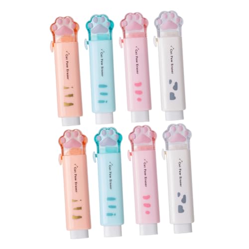 HOODANCOS 8 Stück Radiergummi für Katzen pfoten kawaii radiergummi radiergummi Lustige Radiergummis, Großpackung Alkoholmarker Schüler testen Radiergummis kawaii schulmaterial Plastik HOODANCOS 8 Stück Radiergummi für Katzen pfoten kawaii radiergummi radiergummi Lustige Radiergummis, Großpackung Alkoholmarker Schüler testen Radiergummis kawaii schulmaterial Plastik von HOODANCOS