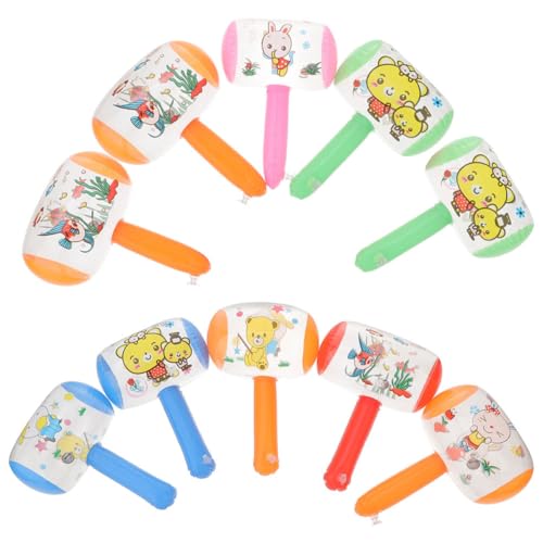 HOODANCOS 8Stücke Aufblasbare Hammer Spielzeuge mit Glocke Lustige Cartoon Party Hämmer für Geburtstagsfeiern Sicheres Kämpfen Farben Zufällig HOODANCOS 8Stücke Aufblasbare Hammer Spielzeuge mit Glocke Lustige Cartoon Party Hämmer für Geburtstagsfeiern Sicheres Kämpfen Farben Zufällig von HOODANCOS
