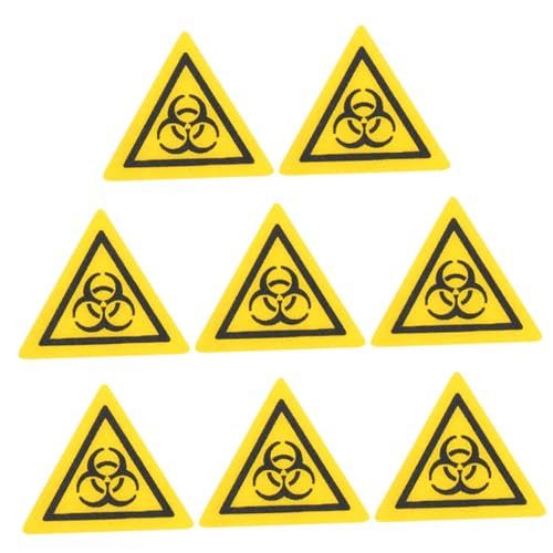 HOODANCOS 8Stücke Biologische Warnschilder Infektionsaufkleber für Laboranwendungen Langlebige Markierungsaufkleber aus PC Material Einfache Handhabung Sicher und Zuverlässig HOODANCOS 8Stücke Biologische Warnschilder Infektionsaufkleber für Laboranwendungen Langlebige Markierungsaufkleber aus PC Material Einfache Handhabung Sicher und Zuverlässig von HOODANCOS