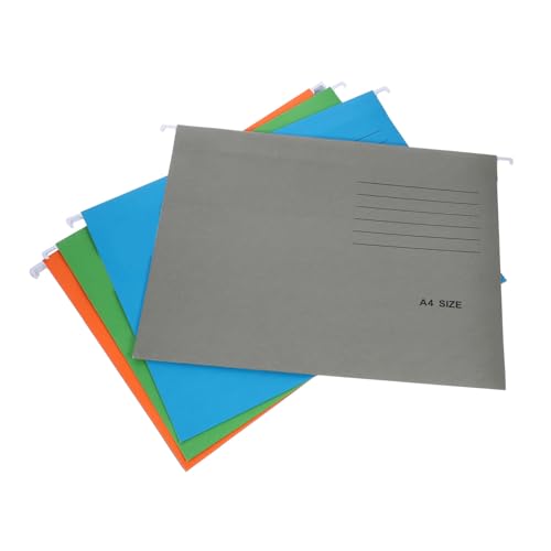 HOODANCOS 8Stücke Hängender Aktenordner Datei Organizer für Büro und Schule Verschleißfestes Material Stilvolles Design für Ordentliche Ablage für Zuhause von HOODANCOS