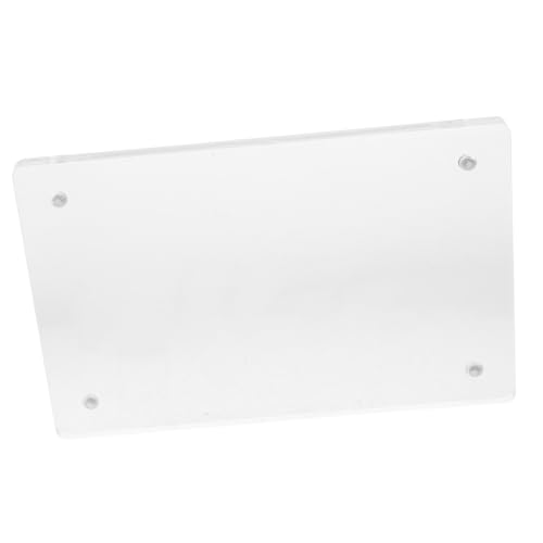 HOODANCOS Acryl Preisschildhalter mit Magnet Transparentes Schild für Hochzeiten Menüs und Veranstaltungen Vielseitig Einsetzbar Geschäften und Restaurants von HOODANCOS