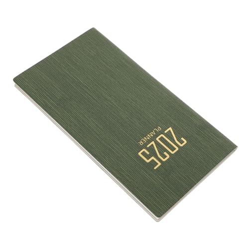 HOODANCOS Agenda-buch Für Tag Tragbar Notizbücher Veranstalter Planer Täglich Notizbuch Bürobedarf Agenda Notebook Schreibbuch Studenten Agenda Notizblock Pu Green HOODANCOS Agenda-buch Für Tag Tragbar Notizbücher Veranstalter Planer Täglich Notizbuch Bürobedarf Agenda Notebook Schreibbuch Studenten Agenda Notizblock Pu Green von HOODANCOS