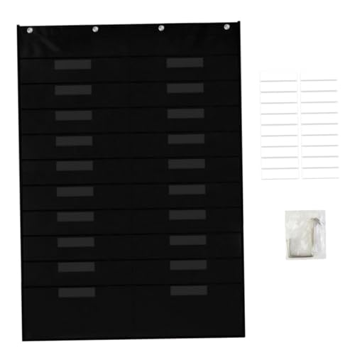 HOODANCOS Aktenaufbewahrungstasche Briefkastentasche Diagrammständer Hängende Wandakten Wandordner Organizer Werkzeugkasten Türaktenhalter Wandtasche Über Der Tür Hängende von HOODANCOS