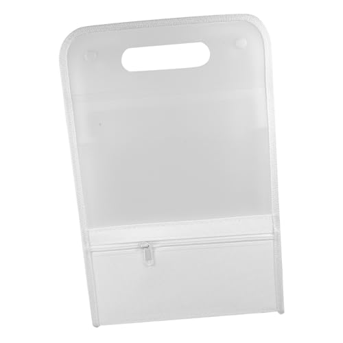 HOODANCOS Aktenordner mit Mehreren Fächern Wasserdichter Dokumentenhalter für Büro Zuhause Transparenter Organizer für Papiere und Belege Großer Platz für Unterlagen und Rechnungen von HOODANCOS