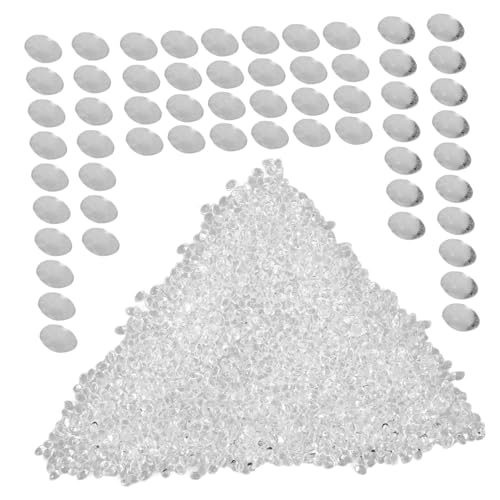 HOODANCOS Beutel Vielseitiger Thermoplastischer Perlen Wiederverwendbare Diy Moldable Plastikkügelchen für Projekte und Reparaturen Transparent für Bastelarbeiten und Cosplay von HOODANCOS