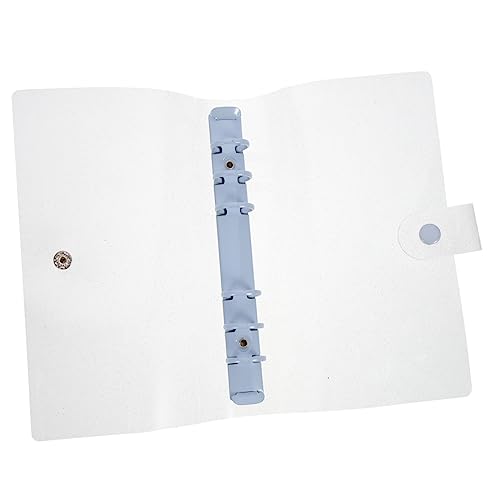 HOODANCOS Bindemappe Mit Sechs Löchern Notizbuch Planerordner Und Notizbücher Bindemittel Roségold Gehäuse Umschläge Das Notebook Aktenordner Schnellhefter Notebooks Pvc Blue HOODANCOS Bindemappe Mit Sechs Löchern Notizbuch Planerordner Und Notizbücher Bindemittel Roségold Gehäuse Umschläge Das Notebook Aktenordner Schnellhefter Notebooks Pvc Blue von HOODANCOS