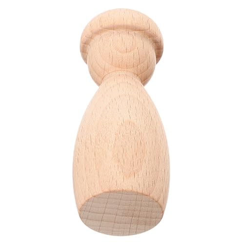 HOODANCOS Buche Building Block Puppe Dolly hölzerne Peg -Leute Holzpuppen unbemaltte Peg -Puppen unfertiges Holzhandwerk Kinderkunsthandwerksvorräte leere Holzpflockpuppe Peg-Puppen HOODANCOS Buche Building Block Puppe Dolly hölzerne Peg -Leute Holzpuppen unbemaltte Peg -Puppen unfertiges Holzhandwerk Kinderkunsthandwerksvorräte leere Holzpflockpuppe Peg-Puppen von HOODANCOS