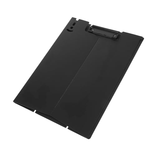 HOODANCOS Büro-Klemmbrett Zwischenablage Dateien Bindemittel groß Halter ordner tragbares Klemmbrett Konferenz-Schreibtafel Office-Dokumentenclip Büro-Memo-Board pp Black von HOODANCOS