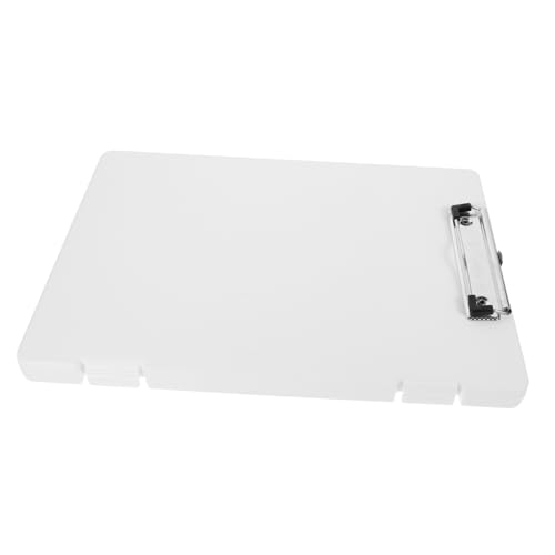 HOODANCOS Büroschreib-Zwischenablage Office-Dokumentenclip Büroklammern Schreiben von Support-Boards Multifunktionsplatine Office-Dokumentenklammern Büro-Klemmbrett Dateiordner Metall Weiß HOODANCOS Büroschreib-Zwischenablage Office-Dokumentenclip Büroklammern Schreiben von Support-Boards Multifunktionsplatine Office-Dokumentenklammern Büro-Klemmbrett Dateiordner Metall Weiß von HOODANCOS