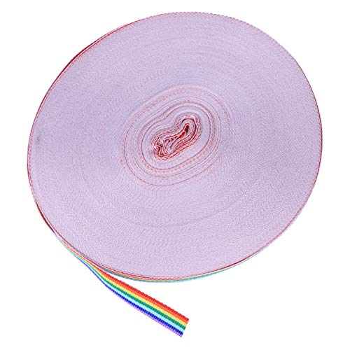 HOODANCOS Buntes Polyesterband Rolle für Hochzeitsdekoration Geschenkverpackung und Bastelprojekte Strapazierfähiges Umweltfreundliches Dekoband mit Hoher Farbbeständigkeit HOODANCOS Buntes Polyesterband Rolle für Hochzeitsdekoration Geschenkverpackung und Bastelprojekte Strapazierfähiges Umweltfreundliches Dekoband mit Hoher Farbbeständigkeit von HOODANCOS