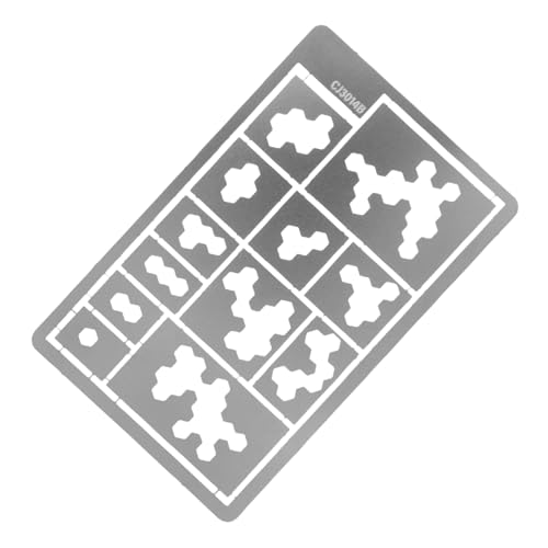 HOODANCOS Camo Sprühschablone Wiederverwendbare Malschablonen für DIY Projekte Große Tarnmuster für Modellbauer und Dekoration Robustes Design für Heimwerker und Kreative Bastelarbeiten HOODANCOS Camo Sprühschablone Wiederverwendbare Malschablonen für DIY Projekte Große Tarnmuster für Modellbauer und Dekoration Robustes Design für Heimwerker und Kreative Bastelarbeiten von HOODANCOS