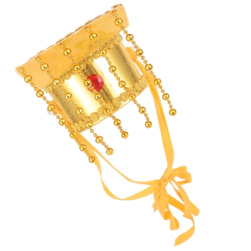 HOODANCOS Chinesischer Kaiser Cosplay Hut Antikes Kostümzubehör Leichtes Kopfstück Für Herren Party Traditioneller Chinesischer Stil Königlicher Kopfschmuck HOODANCOS Chinesischer Kaiser Cosplay Hut Antikes Kostümzubehör Leichtes Kopfstück Für Herren Party Traditioneller Chinesischer Stil Königlicher Kopfschmuck von HOODANCOS