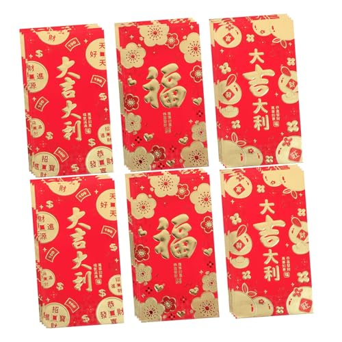 HOODANCOS Chinesisches Neujahr Rote Umschläge mit Cartoon Schlangen Traditionelle Geldumschläge für Frühlingsfest für HOODANCOS Chinesisches Neujahr Rote Umschläge mit Cartoon Schlangen Traditionelle Geldumschläge für Frühlingsfest für von HOODANCOS