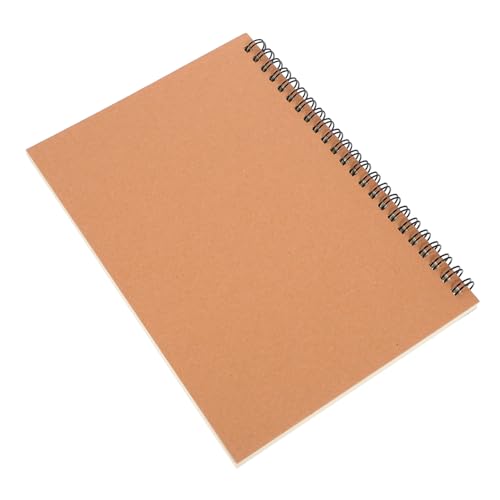 HOODANCOS Coil Notepad Einfache Spiralgebundene Notizbuch mit Dickem Liniert Handliches Notizbuch für Studium Notizen und Skizzen Geeignet für Schüler und von HOODANCOS