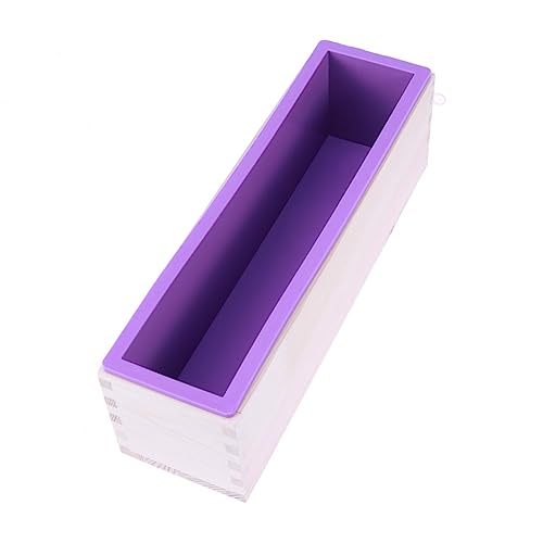 HOODANCOS DIY Seifenform Holzbox Rechteckige Runde Formen für Seifenherstellung S Lila Handgefertigte Seifenformen Langlebigem Geschmacklosem Holz Einfach zu Reinigen HOODANCOS DIY Seifenform Holzbox Rechteckige Runde Formen für Seifenherstellung S Lila Handgefertigte Seifenformen Langlebigem Geschmacklosem Holz Einfach zu Reinigen von HOODANCOS