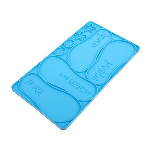 HOODANCOS DIY Slipper Silikonform für Wandkunst Kristall Epoxidharz Gießform für Heimwerker für Kreative Bastelprojekte Blau Einfaches Entformen Rutschfest und Langlebig HOODANCOS DIY Slipper Silikonform für Wandkunst Kristall Epoxidharz Gießform für Heimwerker für Kreative Bastelprojekte Blau Einfaches Entformen Rutschfest und Langlebig von HOODANCOS