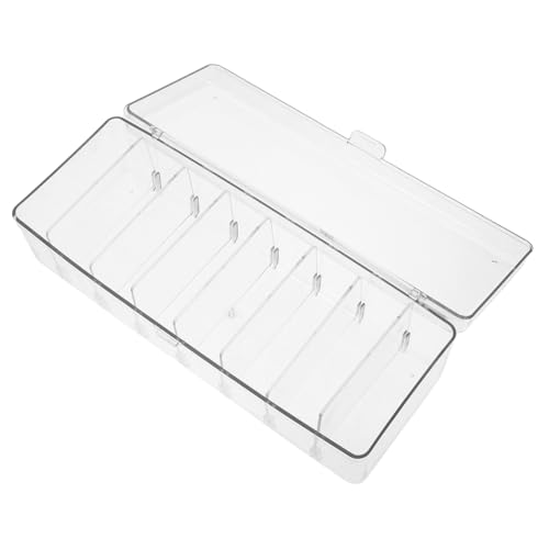HOODANCOS Dicke Transparente Kabelaufbewahrungsbox mit Abnehmbaren Trennwänden Stabiler Organizer für Schreibtisch und Büro Vielseitige Aufbewahrung von Kabeln Karten und Datenleitungen HOODANCOS Dicke Transparente Kabelaufbewahrungsbox mit Abnehmbaren Trennwänden Stabiler Organizer für Schreibtisch und Büro Vielseitige Aufbewahrung von Kabeln Karten und Datenleitungen von HOODANCOS