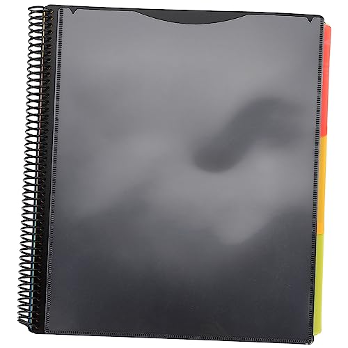 HOODANCOS Dieser Ordner Spulendesign Büroordner stapelbar Dateiordner erweitern Binder Spiralmappe Pressspan-Klassifizierungsmappen Office-Dateiordner Ordner-Organizer Black HOODANCOS Dieser Ordner Spulendesign Büroordner stapelbar Dateiordner erweitern Binder Spiralmappe Pressspan-Klassifizierungsmappen Office-Dateiordner Ordner-Organizer Black von HOODANCOS