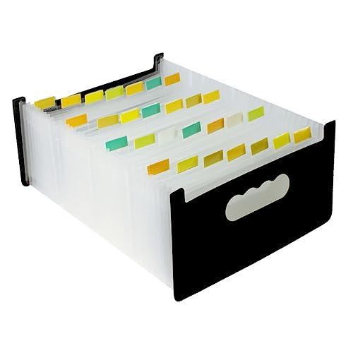 HOODANCOS Dokumentenordner Erweiterbarer Fächermappe für Wichtige Dokumente Tragbarer Datei Organizer Wasserdichtes Material für Büro und Zuhause Fächer HOODANCOS Dokumentenordner Erweiterbarer Fächermappe für Wichtige Dokumente Tragbarer Datei Organizer Wasserdichtes Material für Büro und Zuhause Fächer von HOODANCOS