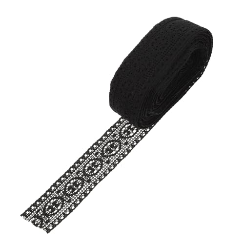 HOODANCOS Elastische Spitzenborte Meterware Schwarze Dekorative DIY Kleidung Verzierung Hauchzarter Tüllstoff Elastisch Zum Nähen Sticken Und Basteln HOODANCOS Elastische Spitzenborte Meterware Schwarze Dekorative DIY Kleidung Verzierung Hauchzarter Tüllstoff Elastisch Zum Nähen Sticken Und Basteln von HOODANCOS