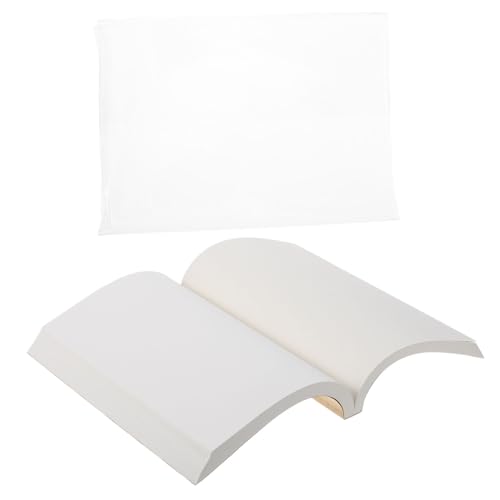 HOODANCOS Entwurfsnotizbuch Zeichenkunstbuch Skizzenblock Zeichnen Tagebuch Zeichenbücher Kunstbedarf Hardcover Skizzenblock Hellbraunes Papier von HOODANCOS