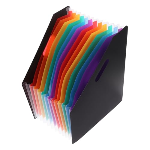 HOODANCOS Erweiterbarer Datei Organizer mit Mehreren Klassifizierungsebenen Eleganter Aktenordner für Büro Schule und Zuhause Platzsparendes Design mit Farbigen Innenseiten HOODANCOS Erweiterbarer Datei Organizer mit Mehreren Klassifizierungsebenen Eleganter Aktenordner für Büro Schule und Zuhause Platzsparendes Design mit Farbigen Innenseiten von HOODANCOS