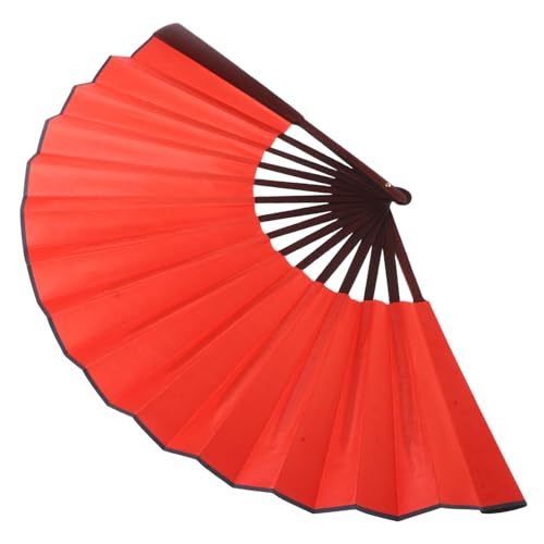 HOODANCOS Faltbarer Handfächer im Traditionellen Chinesischen Stil Vintage Klappfächer für Kalligraphie Hochzeiten und Partys Langlebigen Materialien Elegantes Design für Kulturelle von HOODANCOS