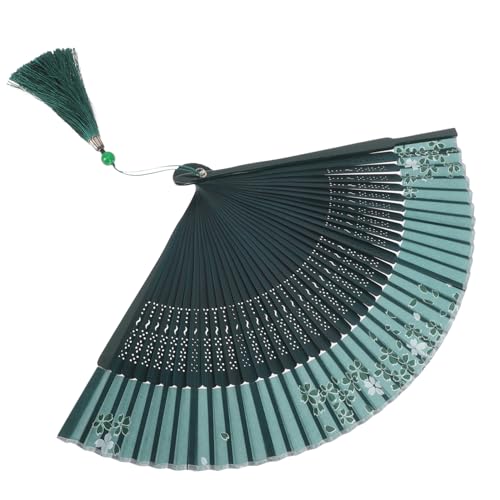 HOODANCOS Faltbarer Handfächer mit Vintage Motiv Stabiles Design Vielseitig Einsetzbar für Tanz Fotografie Hochzeit und Sommer Dekorativer Chinesischer Faltfächer für Damen HOODANCOS Faltbarer Handfächer mit Vintage Motiv Stabiles Design Vielseitig Einsetzbar für Tanz Fotografie Hochzeit und Sommer Dekorativer Chinesischer Faltfächer für Damen von HOODANCOS