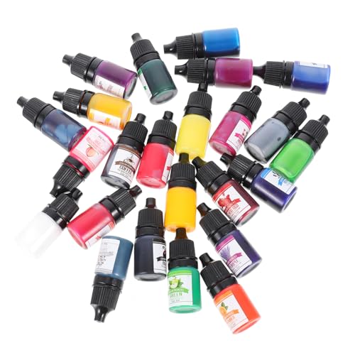 HOODANCOS Farbige Epoxidharz Pigmente Farben Farbkonzentrat für DIY Schmuck Hochtransparente und Gesättigte Farbtöne Flasche für Bastelarbeiten und Kreative Projekte HOODANCOS Farbige Epoxidharz Pigmente Farben Farbkonzentrat für DIY Schmuck Hochtransparente und Gesättigte Farbtöne Flasche für Bastelarbeiten und Kreative Projekte von HOODANCOS