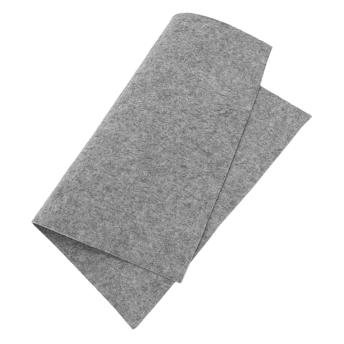 HOODANCOS Filzunterlage Kalligraphie-Matte Kalligraphiepraxis Malmatte für Lackmatte China Aquarellpapier filzmatte chinesische kalligrafiematte Kalligrafie-Übungsmatte gefühlt Grey von HOODANCOS