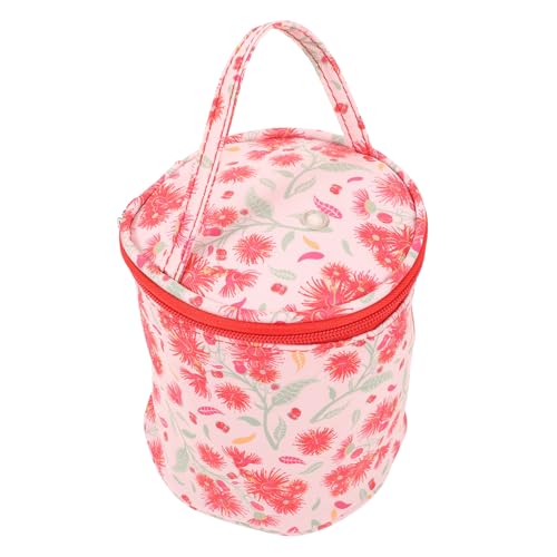 HOODANCOS Häkel Organizer Für Nähzubehör Aufbewahrungstasche Für Häkelarbeiten Nähkoffer Mit Dandelion Muster Für Handarbeiten Und DIY Projekte von HOODANCOS