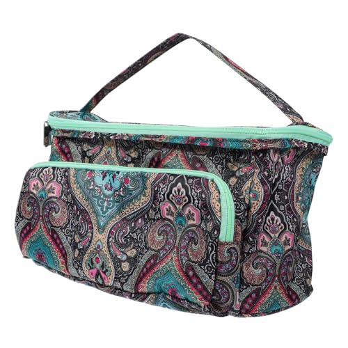 HOODANCOS Häkeltasche Mit Reißverschluss Aufbewahrungstasche Für Häkelnadeln Und Garn Stricktasche Für Projekte Handliche Organizer Für DIY Blumenmuster Vielseitig HOODANCOS Häkeltasche Mit Reißverschluss Aufbewahrungstasche Für Häkelnadeln Und Garn Stricktasche Für Projekte Handliche Organizer Für DIY Blumenmuster Vielseitig von HOODANCOS
