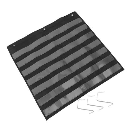 HOODANCOS Hängetasche Für Frühpädagogische Sätze Hängetaschen - organizer Für Das Klassenzimmer Kalender - taschendiagramm Klassenzimmerdiagramme Taschenplan Für Den Stundenplan Pet - folie Black HOODANCOS Hängetasche Für Frühpädagogische Sätze Hängetaschen - organizer Für Das Klassenzimmer Kalender - taschendiagramm Klassenzimmerdiagramme Taschenplan Für Den Stundenplan Pet - folie Black von HOODANCOS