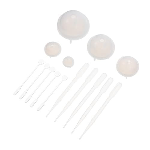HOODANCOS Handgefertigte Silikonform für Kugelanhänger Flexible DIY Gießform für Kristallkugeln Bruchsichere Dekorationskugel Teiliges für Schmuckherstellung und Bastelprojekte HOODANCOS Handgefertigte Silikonform für Kugelanhänger Flexible DIY Gießform für Kristallkugeln Bruchsichere Dekorationskugel Teiliges für Schmuckherstellung und Bastelprojekte von HOODANCOS
