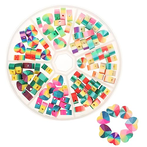 HOODANCOS Herz Polymer Ton Perlen Schmuck Für Zahlen Abstandshalter Großer Herzanhänger Schnelle Farbe Herzkette Valentinstags Herzperlen DIY Perlen DIY Herzperlen Halskette Lose HOODANCOS Herz Polymer Ton Perlen Schmuck Für Zahlen Abstandshalter Großer Herzanhänger Schnelle Farbe Herzkette Valentinstags Herzperlen DIY Perlen DIY Herzperlen Halskette Lose von HOODANCOS
