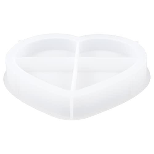 HOODANCOS Herzförmige Silikonform für DIY Epoxidharz Trinket Tray Gießform Aufbewahrungsschale für Schmuck und Hochwertige Silikonform für Bastelprojekte HOODANCOS Herzförmige Silikonform für DIY Epoxidharz Trinket Tray Gießform Aufbewahrungsschale für Schmuck und Hochwertige Silikonform für Bastelprojekte von HOODANCOS