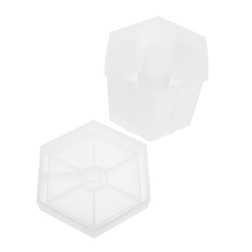 HOODANCOS Hexagon Silikonform für Nachtlampen DIY Epoxidharz Gießform Vielseitig Einsetzbar Kompakte für Kreative Handwerksprojekte Platz für Verzierungen HOODANCOS Hexagon Silikonform für Nachtlampen DIY Epoxidharz Gießform Vielseitig Einsetzbar Kompakte für Kreative Handwerksprojekte Platz für Verzierungen von HOODANCOS