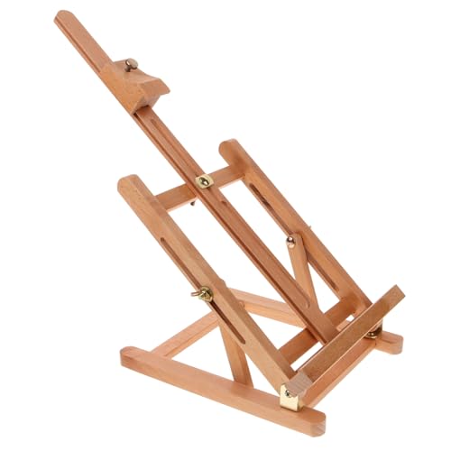 HOODANCOS Holz Staffelei Für Künstler Verstellbarer Malstaffeleiständer Tischstaffelei Für Ölmalerei Und Skizzen Für Erwachsene Tragbar HOODANCOS Holz Staffelei Für Künstler Verstellbarer Malstaffeleiständer Tischstaffelei Für Ölmalerei Und Skizzen Für Erwachsene Tragbar von HOODANCOS