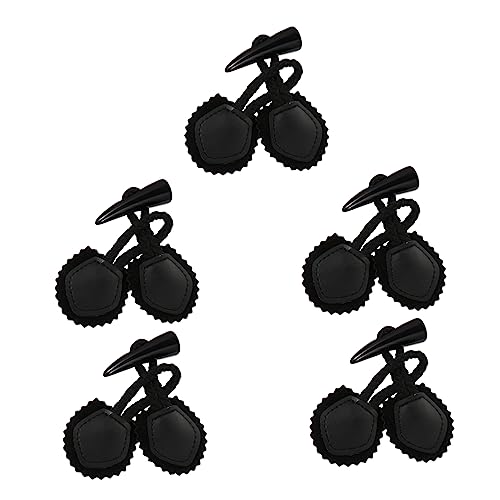 HOODANCOS Horn Knebelknöpfe 5 Paar für Mäntel und Kleidung Nähzubehör Robustem Material Geeignet für Selbstgemacht Nähprojekte für Damen und Herren Vintage Look von HOODANCOS