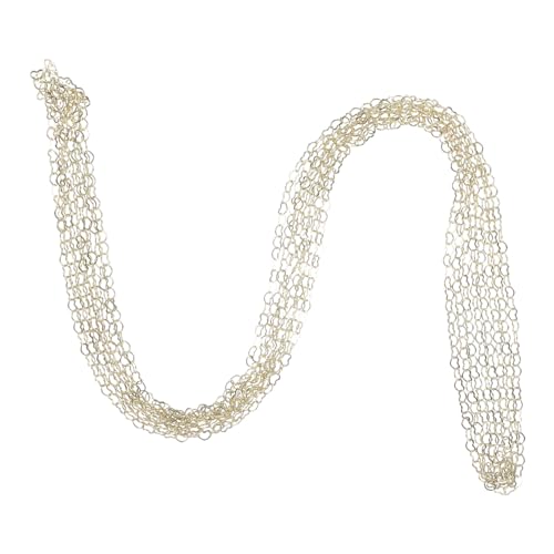 HOODANCOS Kette Herz Links DIY Schmuckkette Legierung Kettenset Zur Herstellung Von Armbändern Halsketten Und Ohrringen Große Goldene Verlängerungsketten Für Basteln von HOODANCOS