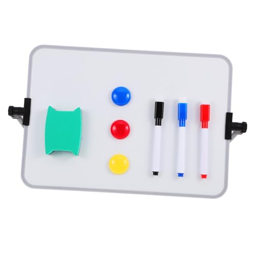 HOODANCOS Kleines Whiteboard mit Doppelseitiges Magnet Trockenlösch Board für Zeichnungen und Notizen Marker Radiergummi und Magnete für Schule und Büro HOODANCOS Kleines Whiteboard mit Doppelseitiges Magnet Trockenlösch Board für Zeichnungen und Notizen Marker Radiergummi und Magnete für Schule und Büro von HOODANCOS