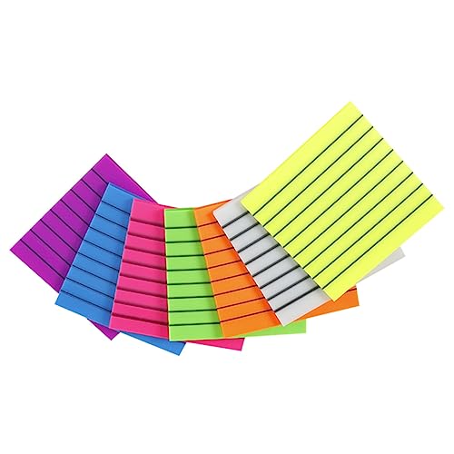 HOODANCOS Kompakte Memo Pads Halbtransparente Wasserfeste Notizaufkleber für Büro Schule und Zuhause Praktische Seitenmarker für Wichtige Erinnerungen von HOODANCOS