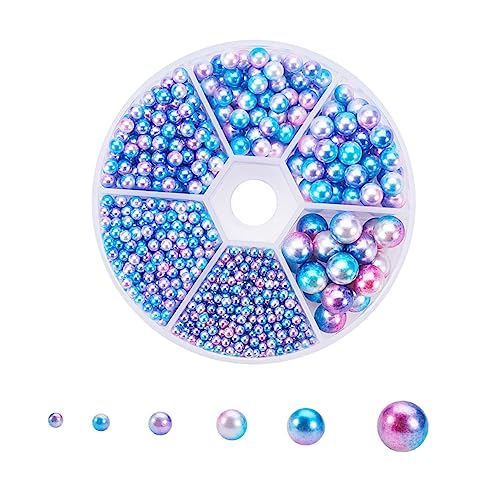 HOODANCOS Kunststoffperlen für DIY Schmuckherstellung zum Auffädeln von Halsketten und Armbändern Bastelprojekte und Dekorationen von HOODANCOS
