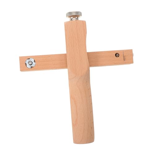 HOODANCOS Lederschneider Schlüssel Stoff Gürtel Handwerk Cutter Nähen Lederwerkzeuge Werkzeug für Lederstreifen Lederbandschneider Streifenschneiden Lederwaren Holz Beige HOODANCOS Lederschneider Schlüssel Stoff Gürtel Handwerk Cutter Nähen Lederwerkzeuge Werkzeug für Lederstreifen Lederbandschneider Streifenschneiden Lederwaren Holz Beige von HOODANCOS