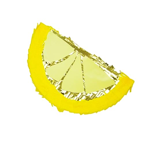 HOODANCOS Lemon Piñata Handgemachte Gefüllte Piñata für Kindergeburtstage und Fiestas für Süßigkeiten und Spielzeuge Sorgt für Spaß und Festliche HOODANCOS Lemon Piñata Handgemachte Gefüllte Piñata für Kindergeburtstage und Fiestas für Süßigkeiten und Spielzeuge Sorgt für Spaß und Festliche von HOODANCOS