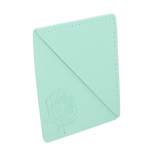 HOODANCOS Lesezeichen-schutzhülle Buchecke Lesezeichen Magnet-lesezeichen-clips Lesezeichen Lesen Lesezeichen Für Männer Lesezeichen Für Seitenecken Lesezeichen Zum Lesen Light Green Leder von HOODANCOS